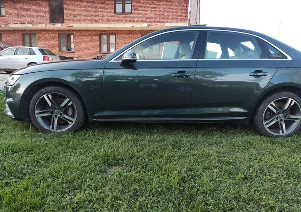 Audi A4 cena 61900 przebieg: 95814, rok produkcji 2017 z Byczyna małe 79